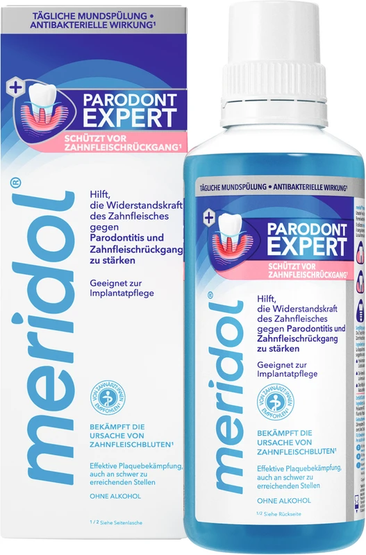 meridol® PARODONT EXPERT Mundspülung Flasche 400 ml