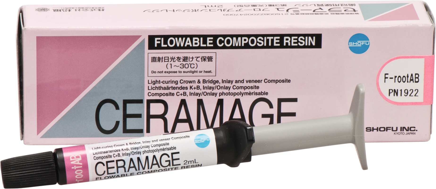 CERAMAGE Spritze 2 ml flowable rootA CERAMAGE SHOFU