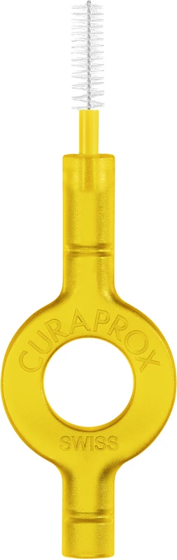 CURAPROX CPS prime handy Beutel 50 Stück 09 gelb, Ø 4,0 mm, vormontiert