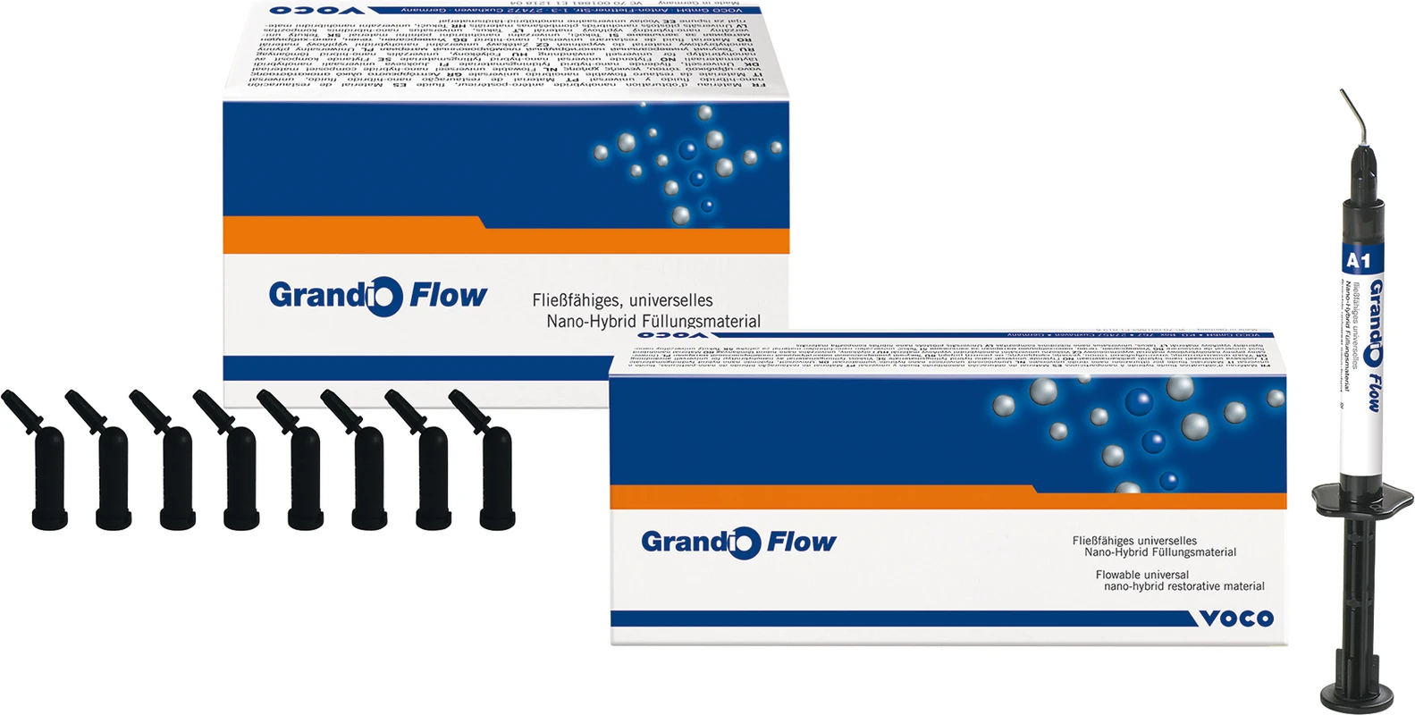 Grandio Flow Packung 2 x 2 g Spritze A3,5