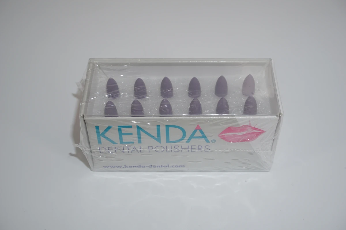 KENDA Nobilis Packung 12 Stück violett fein, RA, Figur 243 Spitze, 10 mm, ISO 050