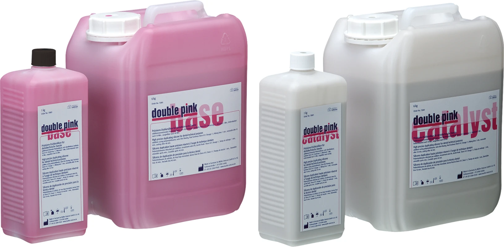 double pink Packung 1 kg Base, 1 kg Katalysator