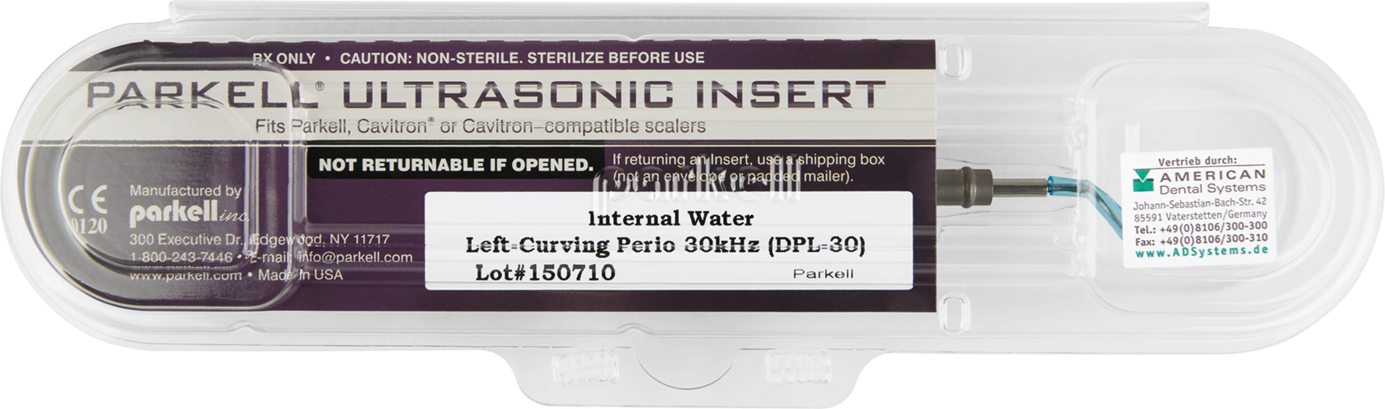 Perio Select Ansätze Stück DPL30 left-curved Perio Select Ansätze American Dental