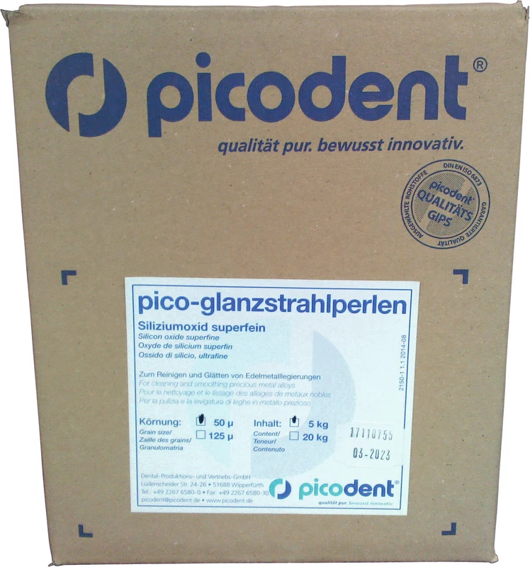 Glanzstrahlperlen picodent