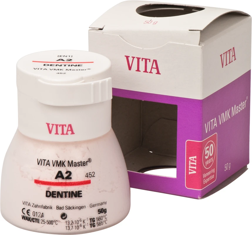 VITA VMK Master® VITA classical A1-D4® Dose 50 g Pulver dentine A2