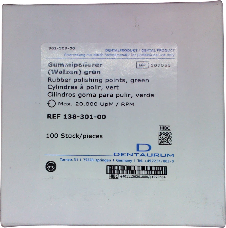 Gummipolierer Dentaurum