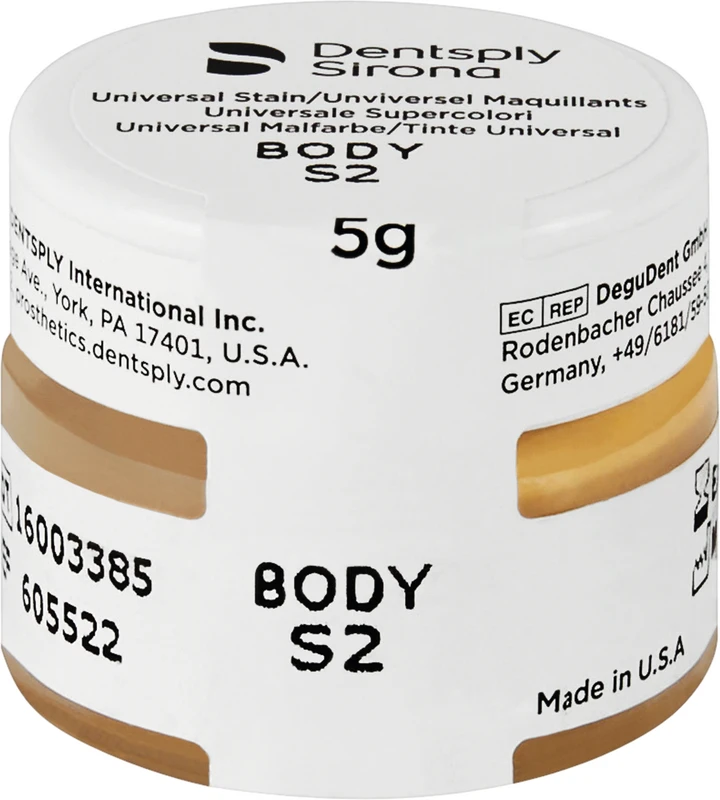 DS® universal Malfarben Packung 5 g body stain S2