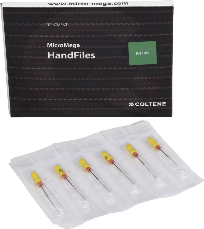 B6 K-Files Packung 6 Stück 21 mm, ISO 006