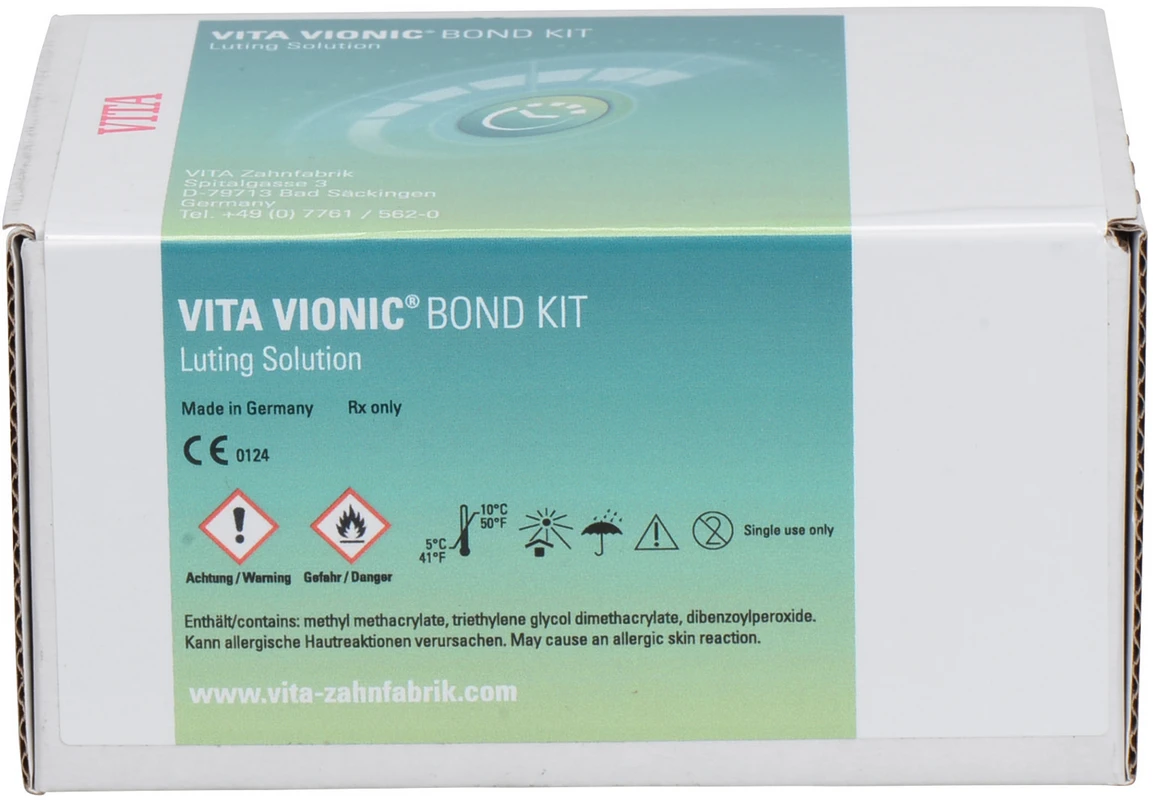 VITA VIONIC® BOND Kit 2 ml Bond I, 1 ml Bond II, 3 x Microbrush