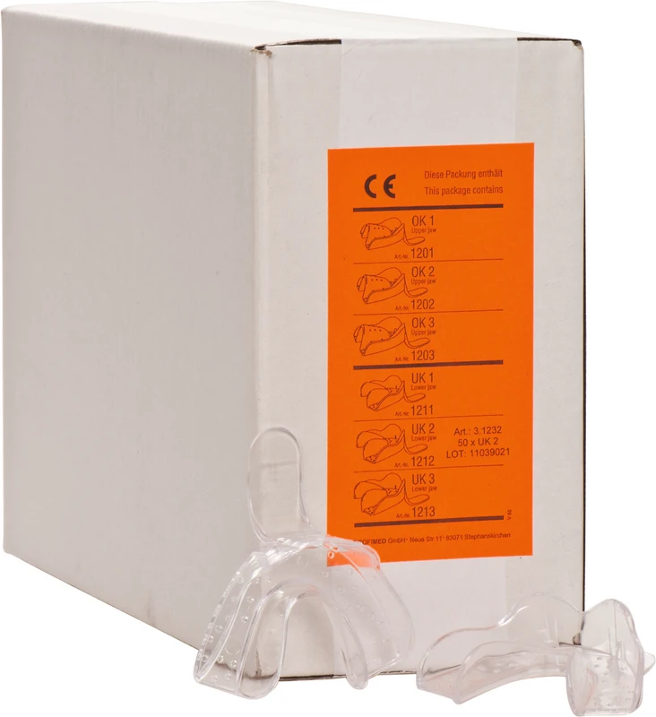 OPTI-TRAY Packung 50 Stück UK, Gr. 2