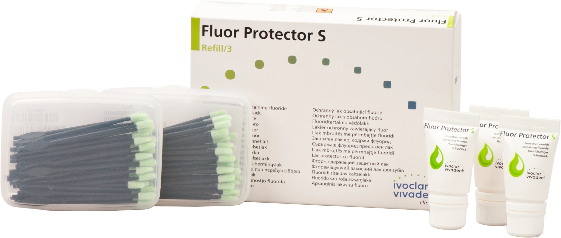 Fluor Protector S Nachfüllpackung 3 x 7 g Tube