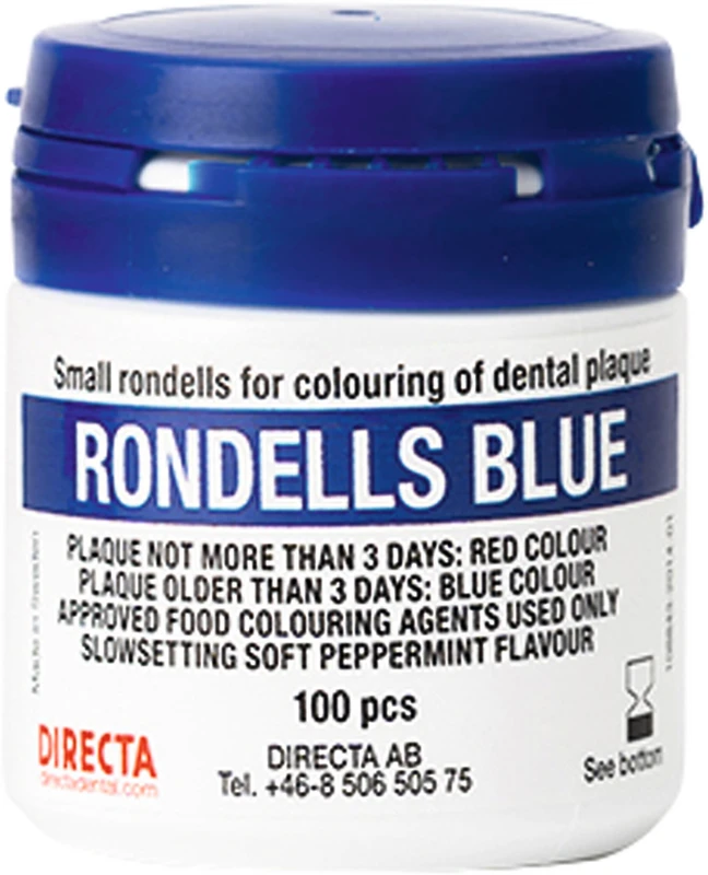 Rondell Pellets Packung 100 Stück blau