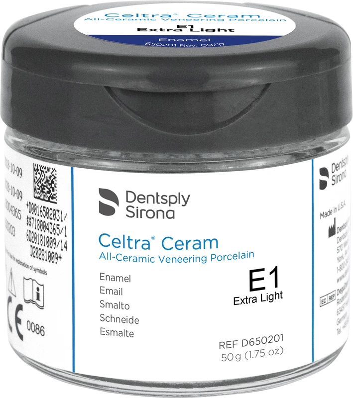 CELTRA® CERAM Dose 50 g Pulver enamel E1 extra-light