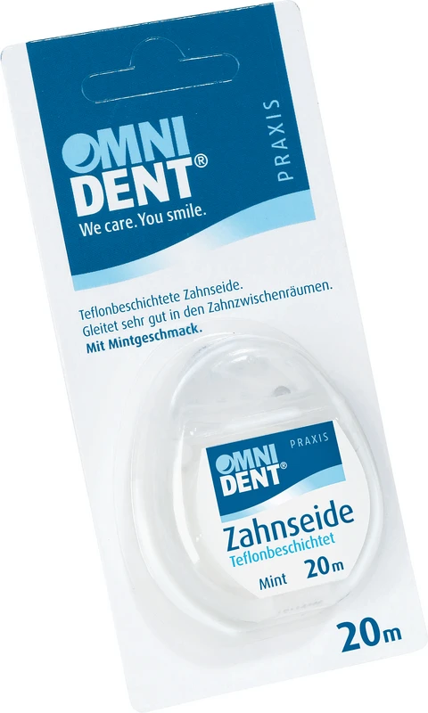 Zahnseide Spenderbox 20 m teflonbeschichtet