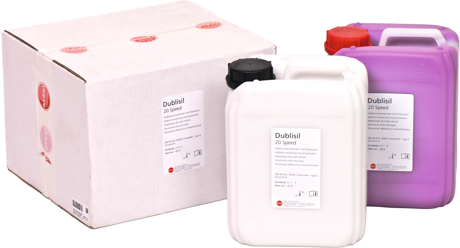 Dublisil® 20 speed Karton 5,1 l Kanister A, 5,1 l Kanister B