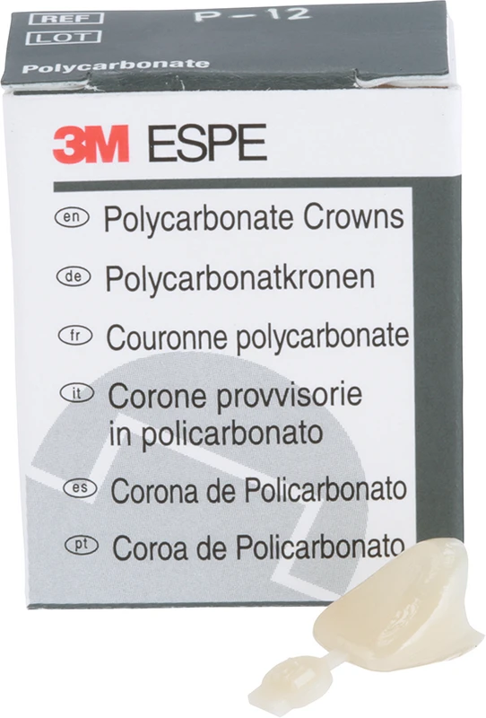 Polycarbonat-Kronen Packung 5 Stück Nr. 12