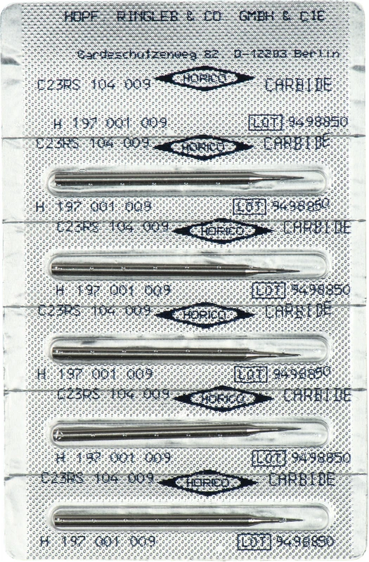 Fissurenbohrer C23RS Packung 5 Stück HP, ISO 009