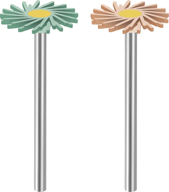 EVE DIACERA TWIST Set 6 Stück (3 x grün, 3 x orange) HP, Ø 14 mm / 17 mm EVE DIACERA TWIST EVE Ernst Vetter