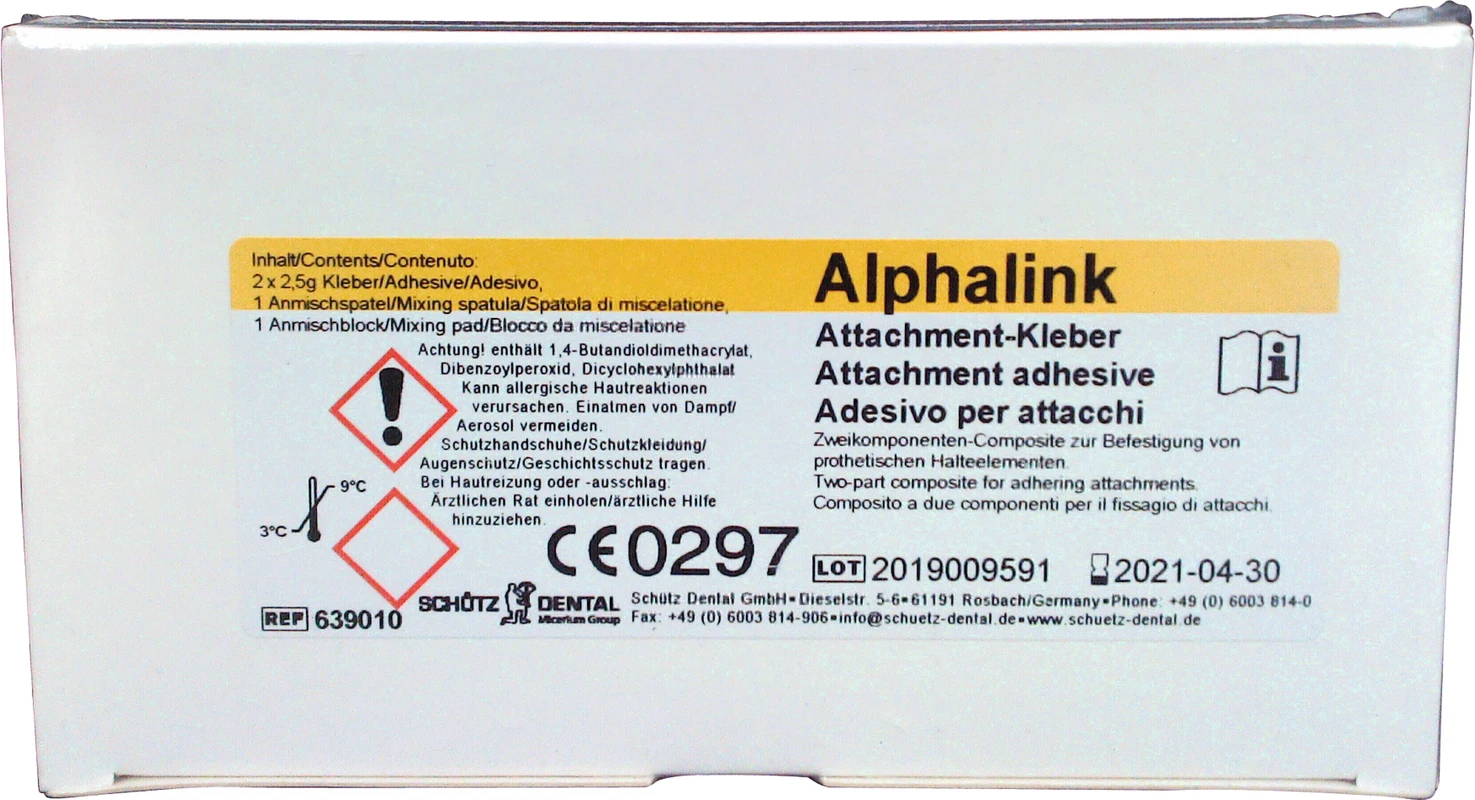 Alphalink Attachment-Kleber Schütz Dental