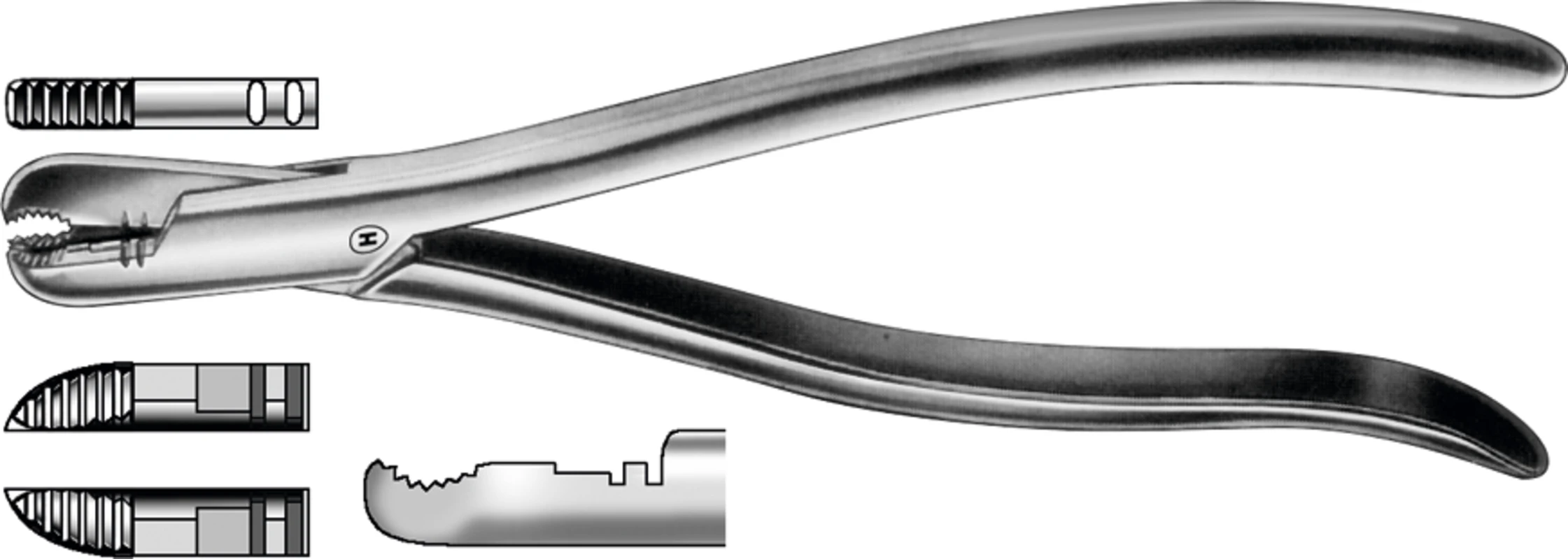 Draht- und Bügelbiegezange nach Malotky Stück HSL 428-21, 210 mm