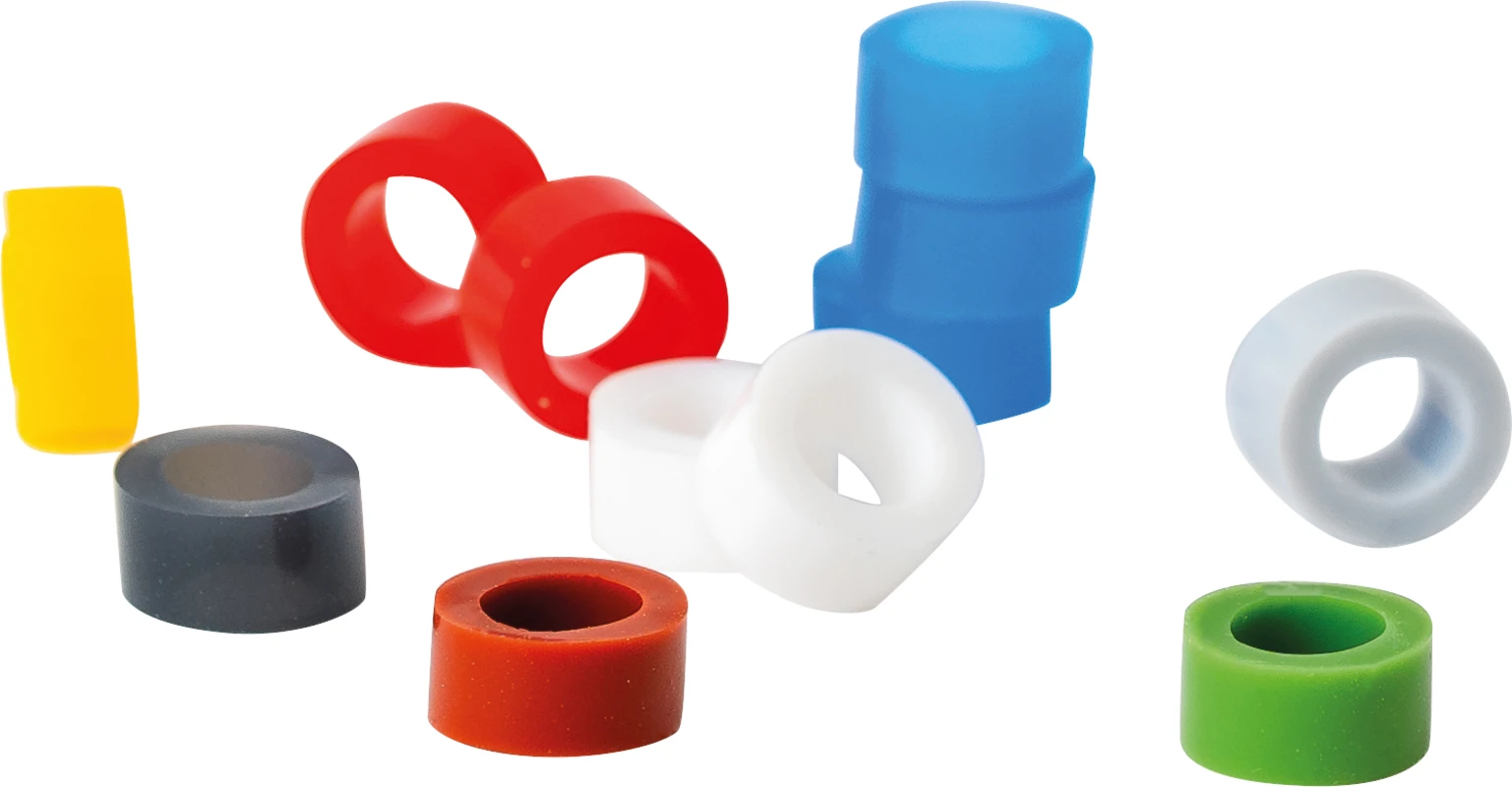Colour Code Rings Packung 50 Stück blau