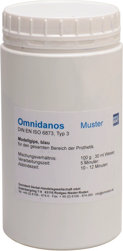Omnidanos Muster 1 kg blau