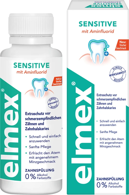 elmex® SENSITIVE Flasche 100 ml elmex® SENSITIVE Flasche 100 ml