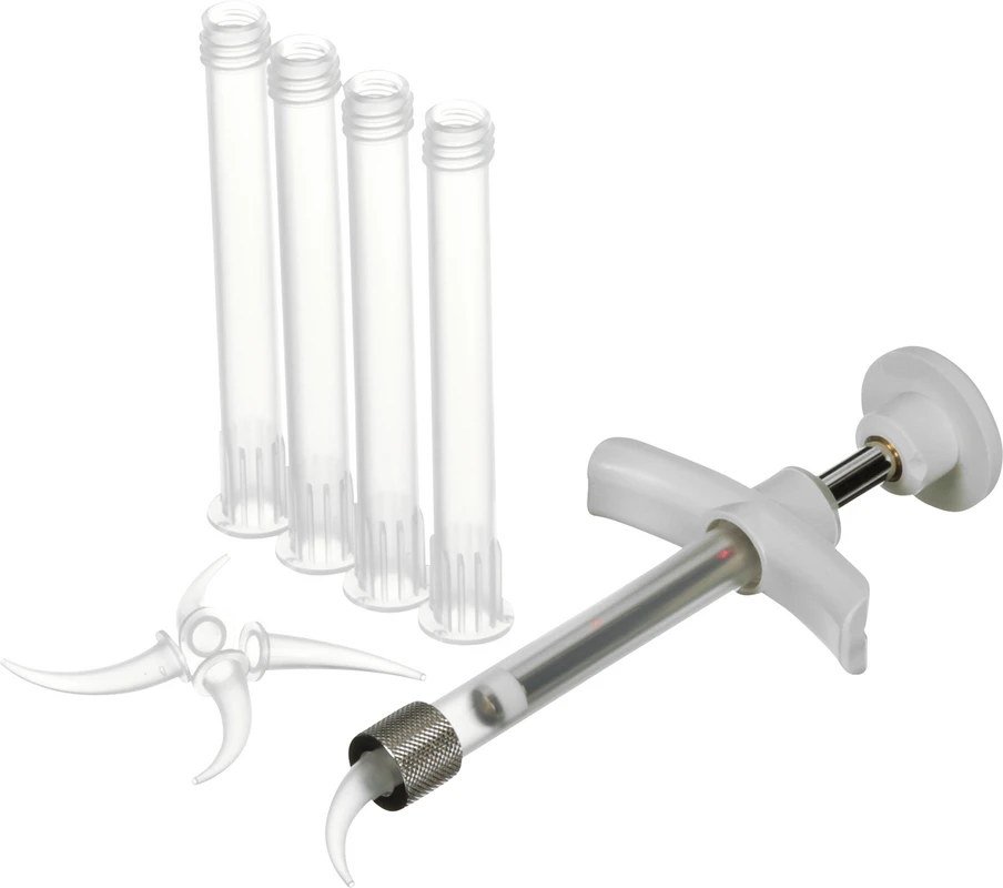 Penta™ Elastomerspritze Stück inklusive 5 Ersatzdüsen, 4 Austauschspritzenkörper