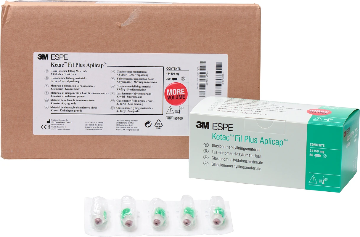 Ketac™ Fil Plus Großpackung 300 Kapseln A3