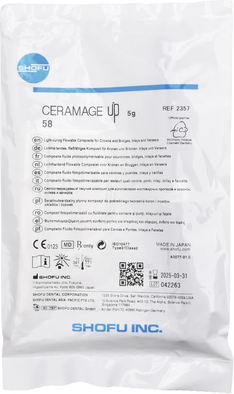CERAMAGE UP Spritze 5 g Komposit inzisal 58