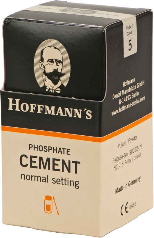 HOFFMANN´S CEMENT Packung 100 g Pulver normalhärtend gelb