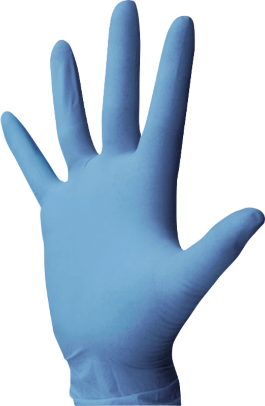Monoart® Einmalhandschuhe Latex Packung 100 Stück puderfrei, blau, XS