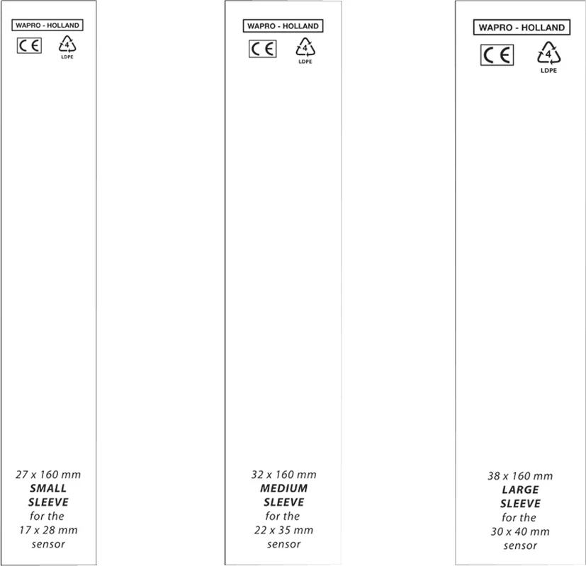 WAPRO SENSOR Schutzhüllen Wapro Holland BV
