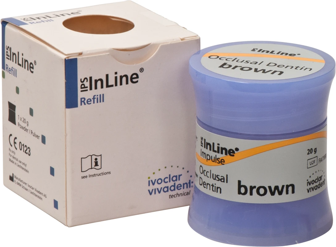 IPS InLine® Dose 20 g Pulver occlusal dentin brown