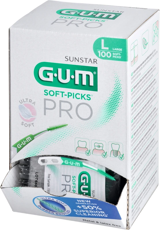 GUM® SOFT-PICKS® PRO Packung 100 Stück large