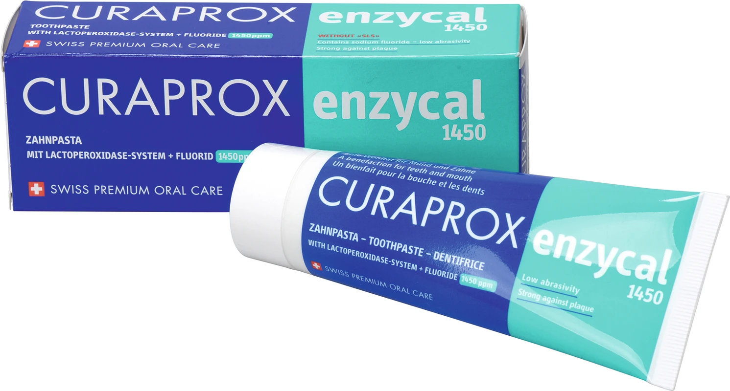 CURAPROX ENZYCAL Tube 75 ml, 1.450 ppm Fluor