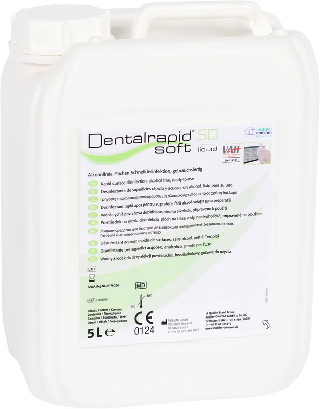 Dentalrapid® soft SD liquid Kanister 5 Liter Dentalrapid® soft SD liquid Müller-Omicron
