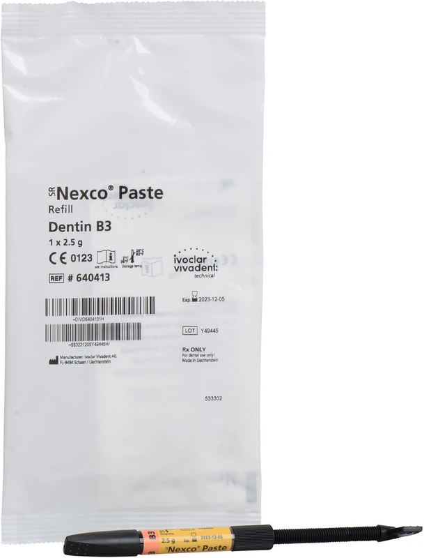 SR Nexco® Spritze 2,5 g Paste dentin B3