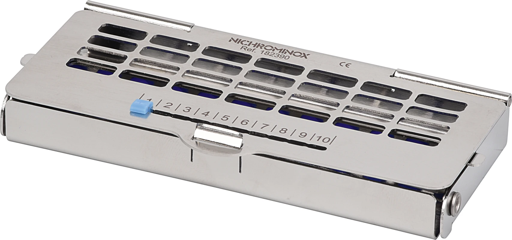 Endo Ultralight Stück Halter blau, 12 Instrumente