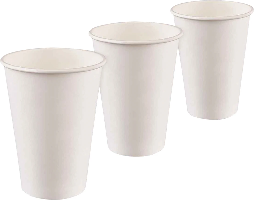 Hartpapierbecher FSC Karton 2.000 x 180 ml Stück kompostierbar, weiß