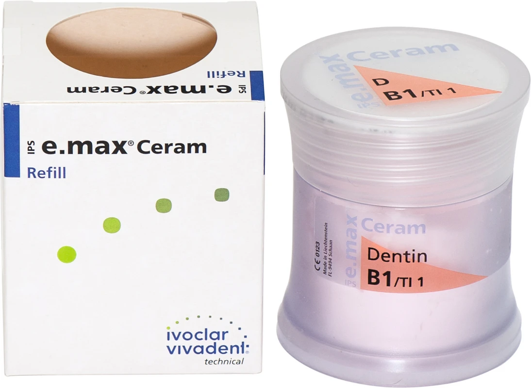 IPS e.max® Ceram Dose 100 g Pulver dentin B1