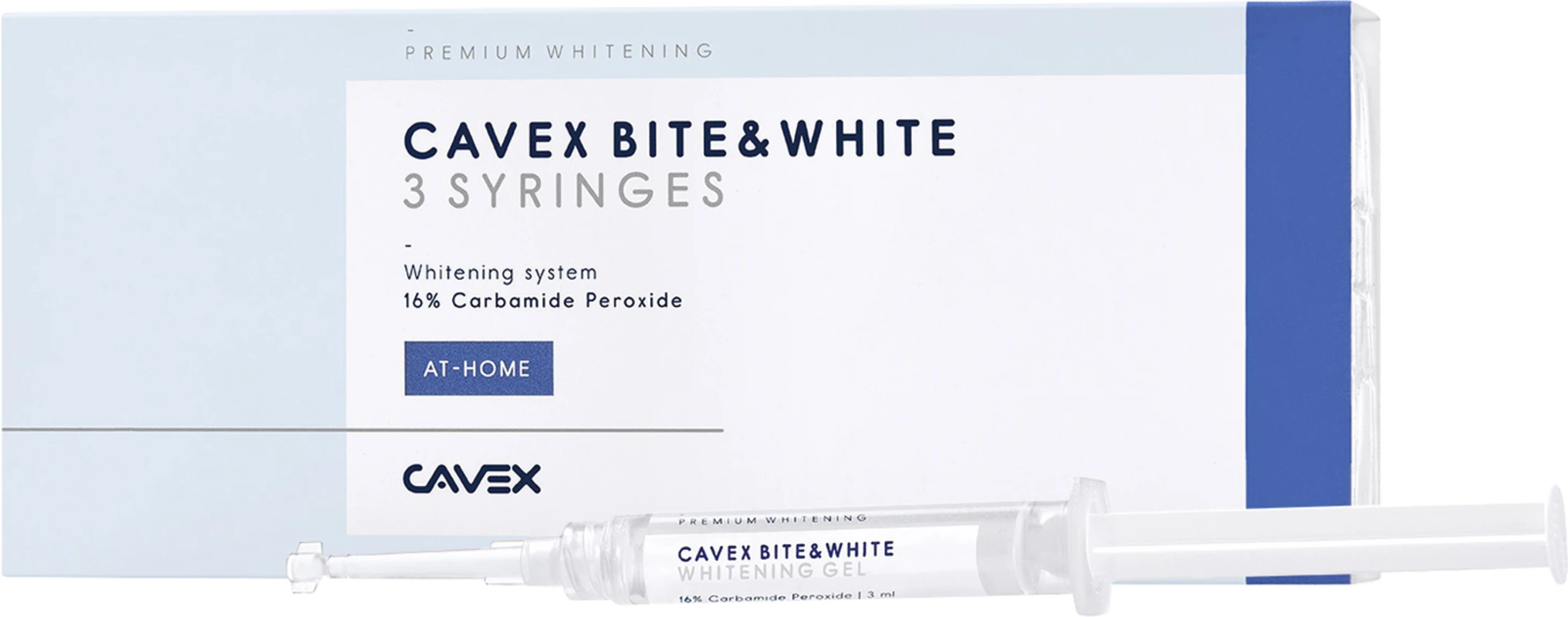 CAVEX Bite&White Packung 3 x 3 ml Spritze