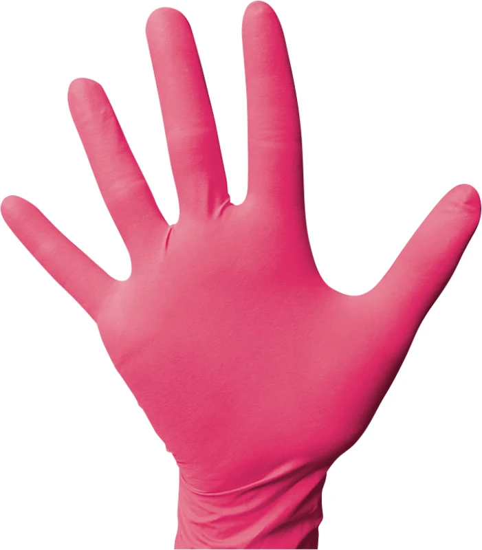 Monoart® Einmalhandschuhe Nitril Packung 100 Stück puderfrei, blau, L