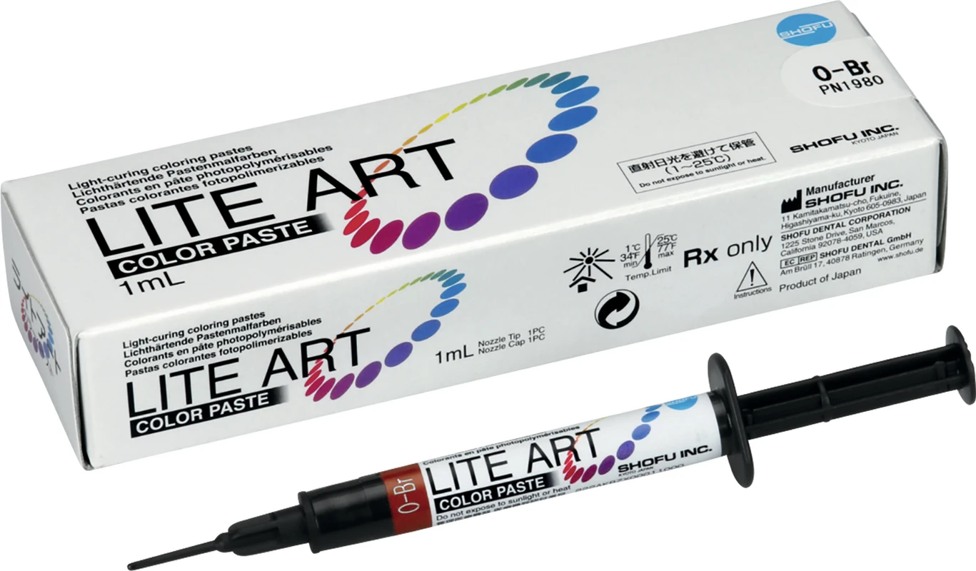 LITE ART Packung 1 ml orange-brown