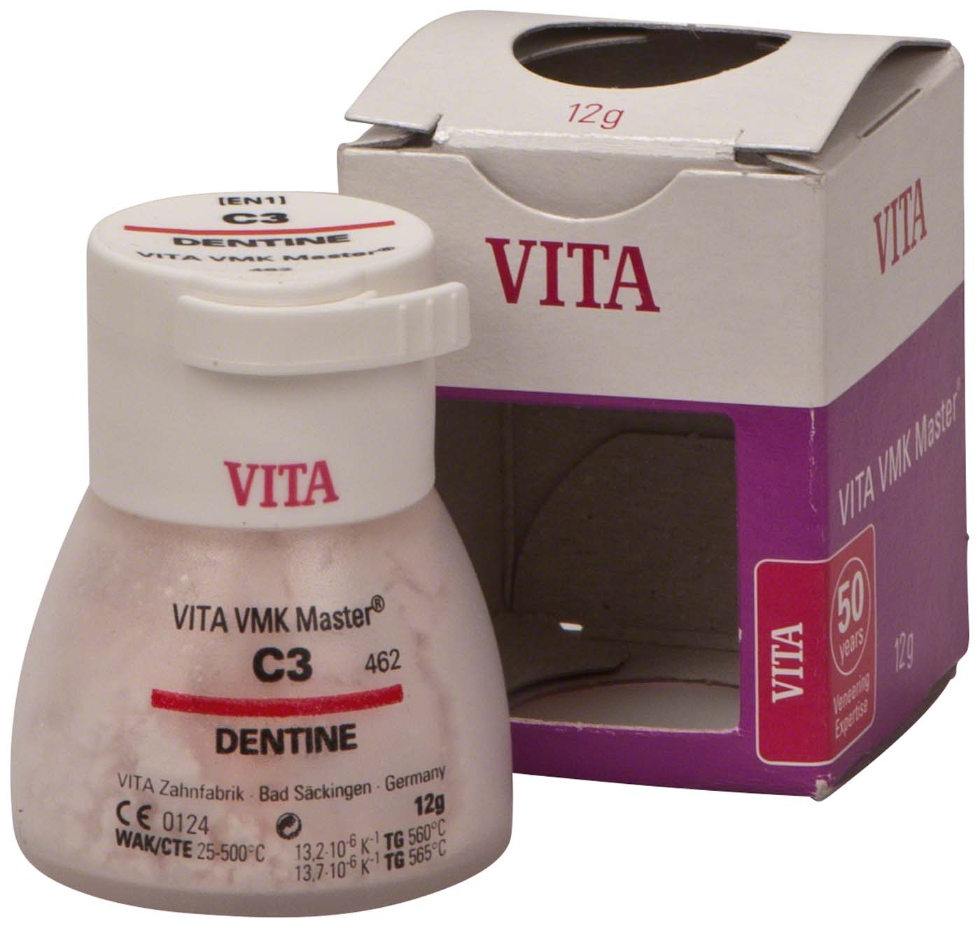 VITA VMK Master® VITA classical A1-D4® Dose 12 g Pulver dentine C3 VITA VMK Master classical A1-D4® VITA