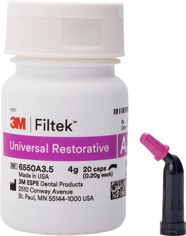 Filtek™ Universal Restorative Packung 20 x 0,2 g Kapsel A3,5
