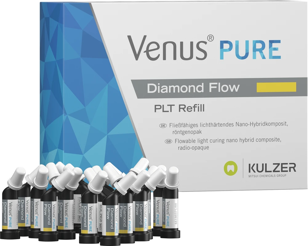 Venus® PURE Diamond Flow Packung 20 x 0,2 g PLT dark