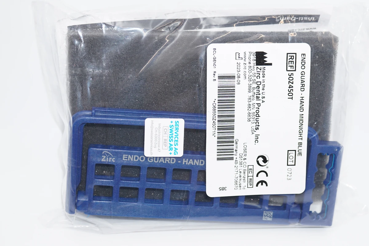 Endo Guard Stück dunkelblau, 13,7 x 1 x 5,6 cm, für 16 Handinstrumente