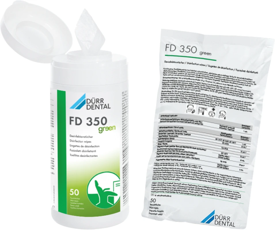 FD 350 green - Dose 12 x 50 Stück