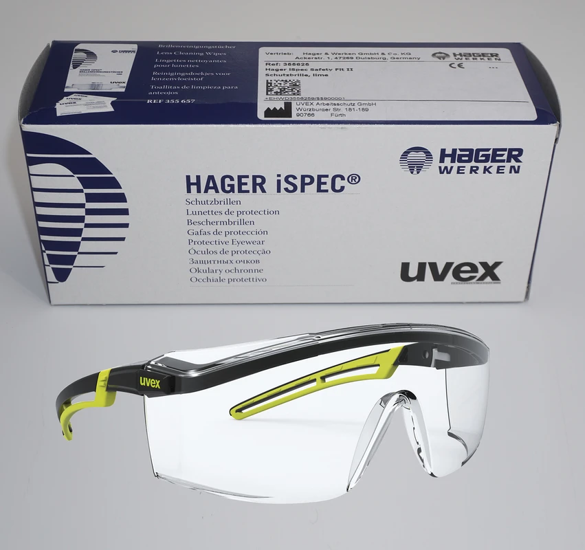 Hager iSpec® Safety Fit II Stück lime